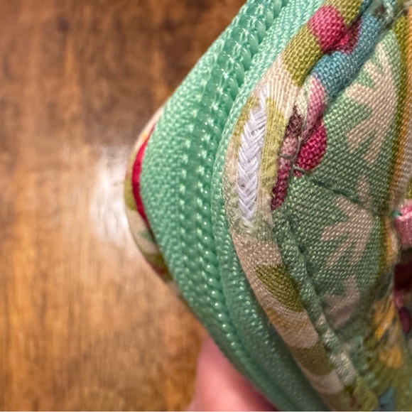 Vera Bradley Paisley Turn Lock Wallet - Picture 6 of 7